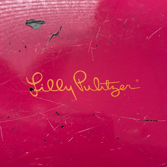 Lilly Pulitzer 12 x 8 First Impression Floral Trinket Tray Roses Jewelry Tray - Picture 8 of 17